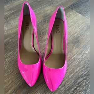 INC International Concepts Women's Hot Pink Heels